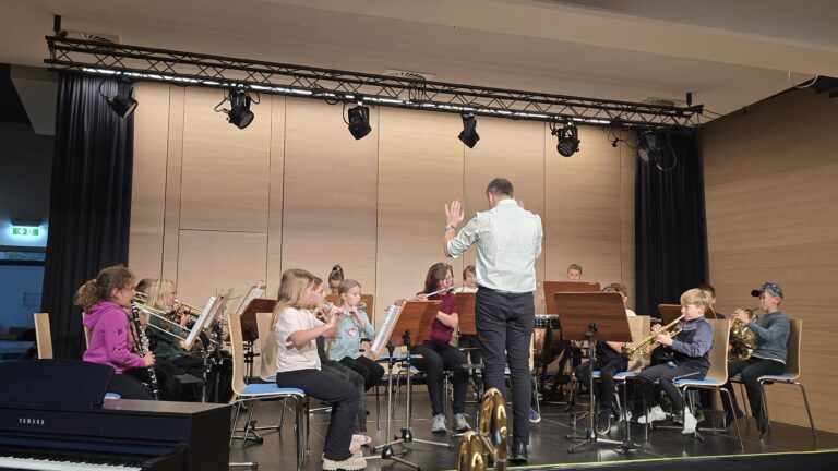 Vorspielabend unserer Bläserklasse in der Wirkstatt